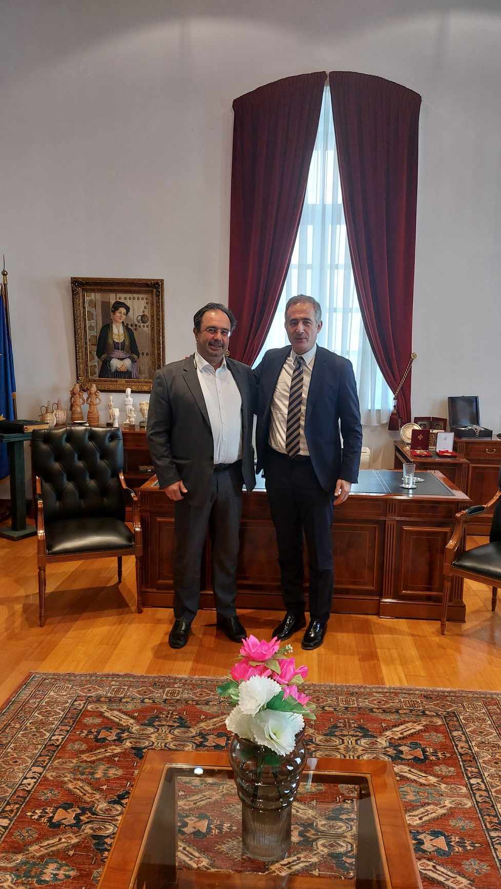 Υφυπουργός Εσωτερικών Κωνσταντινίδης στον Δήμαρχο 2