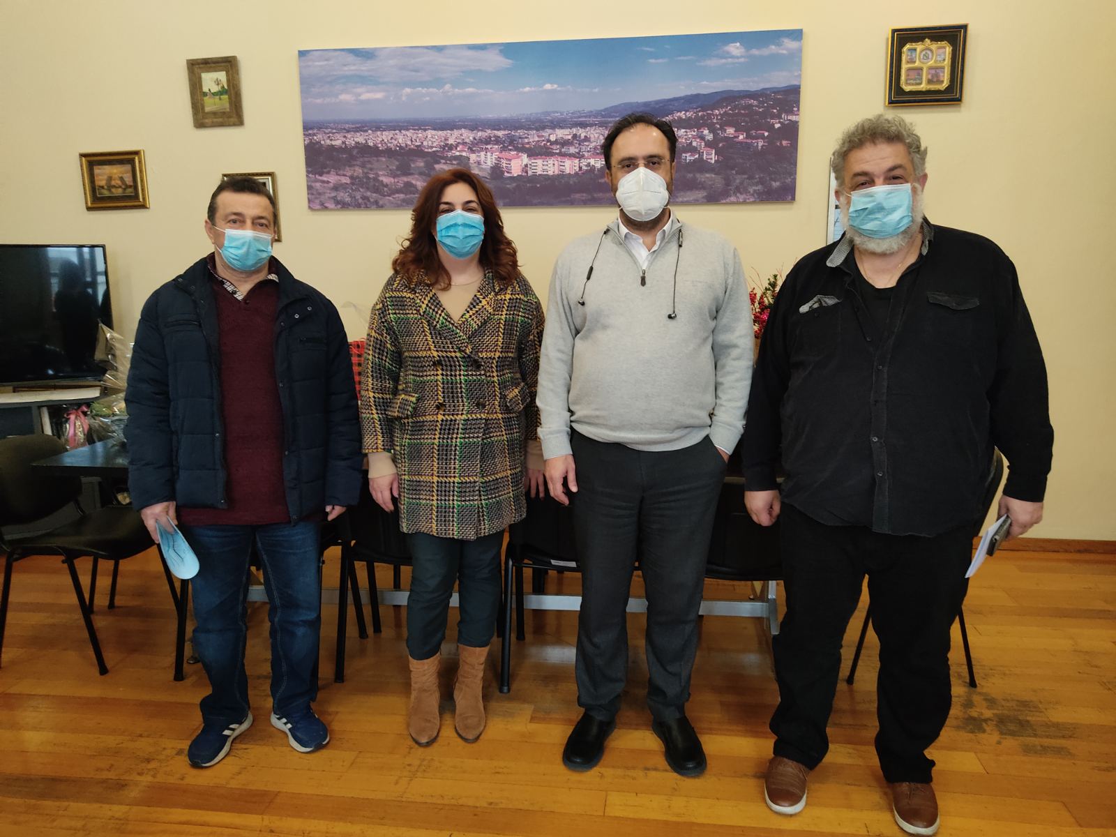 Synantisi Dimarxou me neo D.S Syllogou Poluteknon