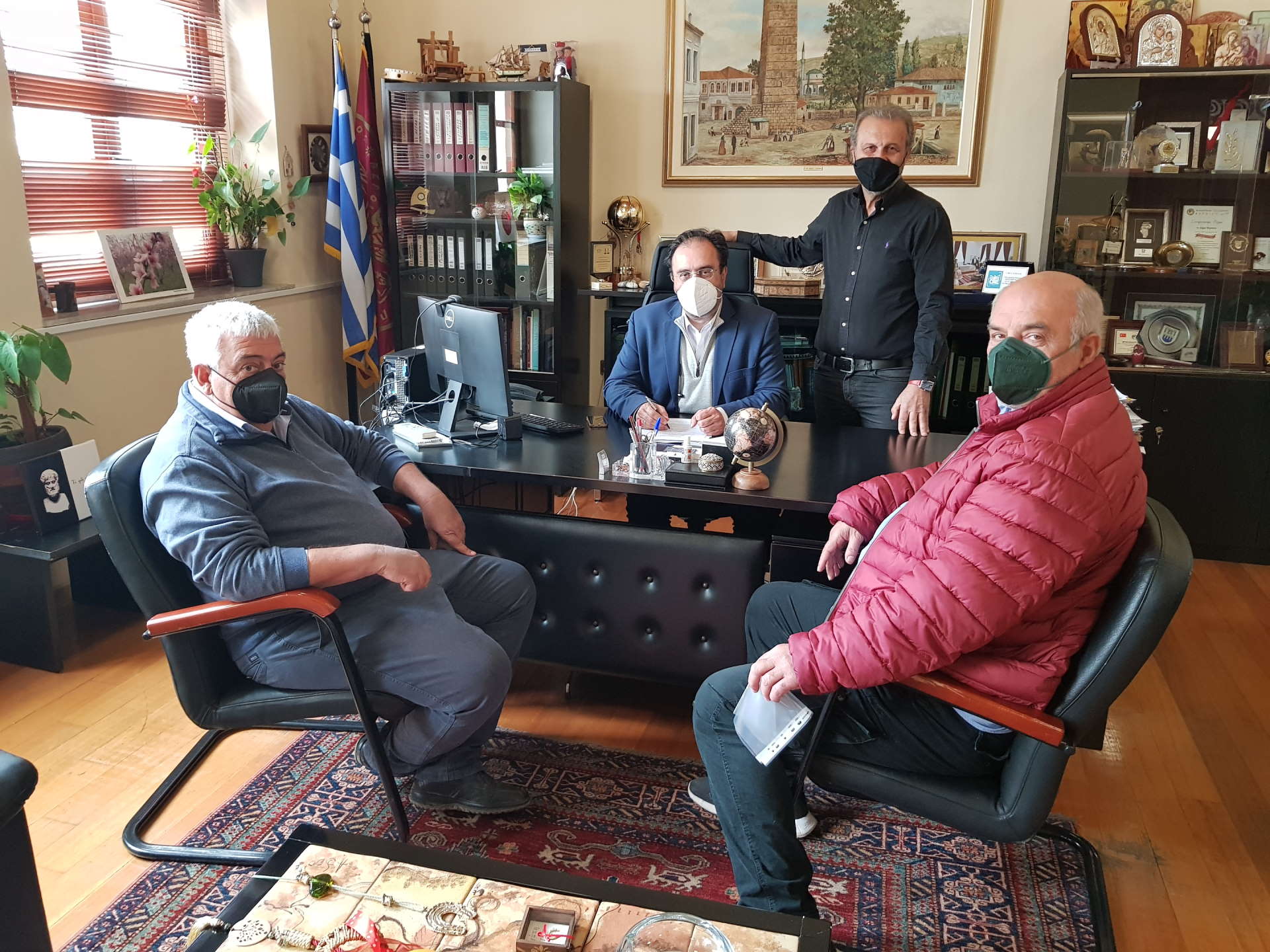 Ypografi sumbasis Syntirisi odon kai koinofelon xoron Ap.Paulou Verginas Dobra Makedonidos