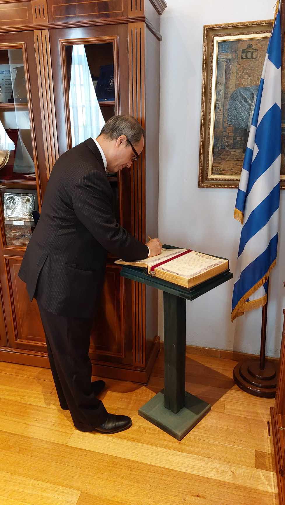 Επίσκεψη Προξένου ΗΠΑ στον Δήμαρχο Βέροιας 1