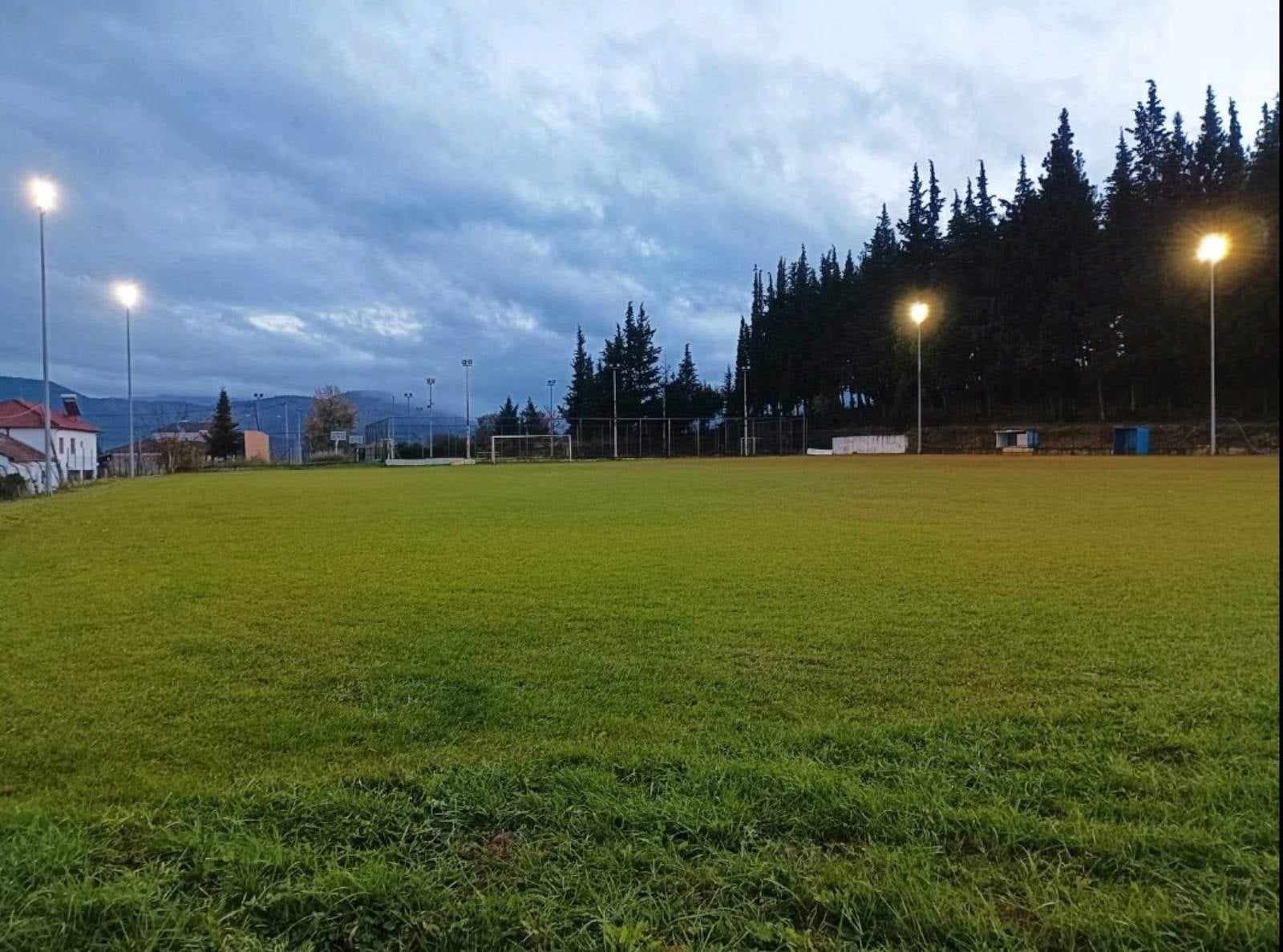 Ηλεκτροφωτισμός γηπέδου Τριποτάμου