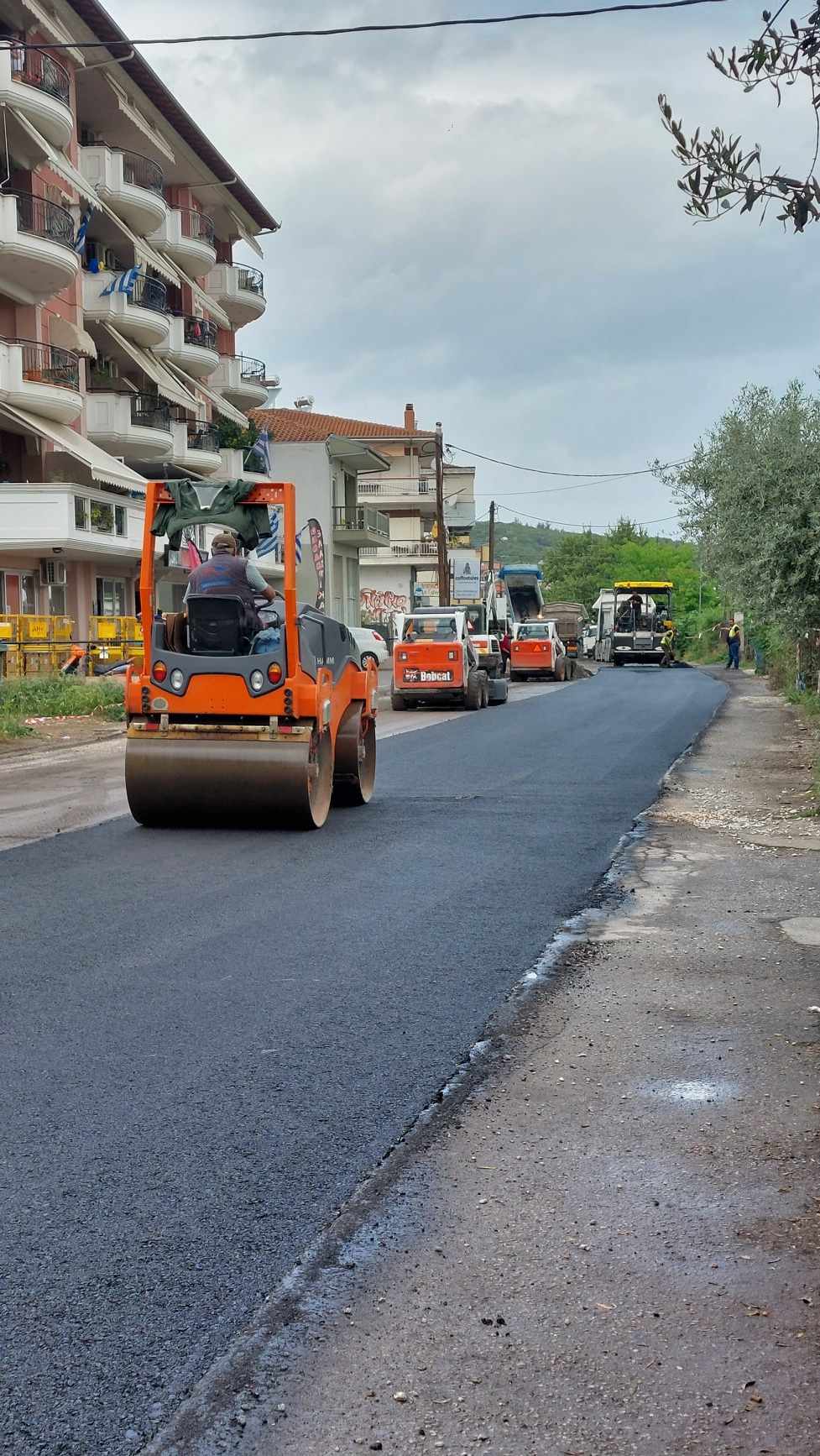 Ασφαλτόστρωση Παυσανίου 3