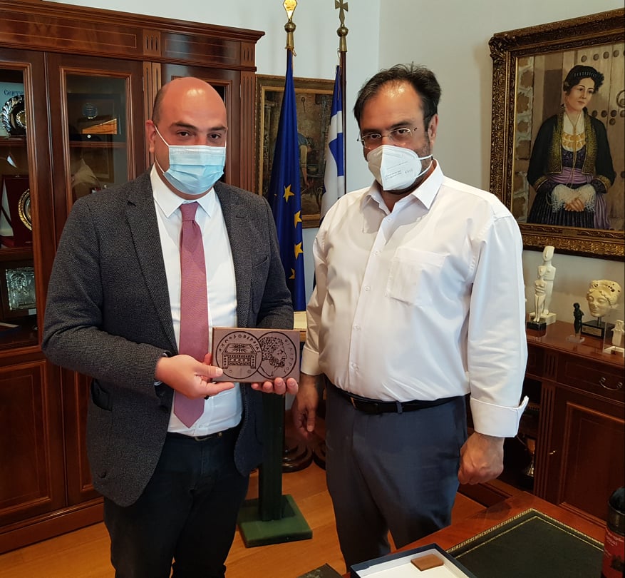 O proksenos tis Georgias ston Dimarxo Verias