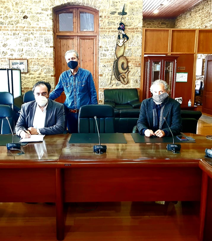 Υπογραφή Σύμβασης για Επέκταση Διαρρύθμιση Δημ.Σχολείο Αγ. Γεωργίου