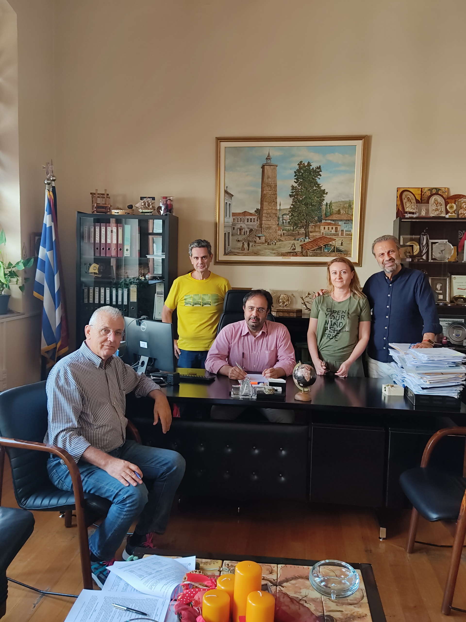 Ypografi symbasis Meleti Koimitirion