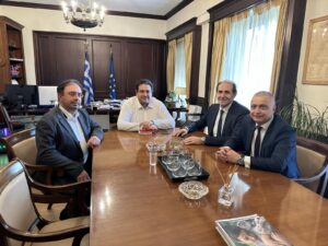 Συνάντηση Δημάρχου με Αναπληρωτή Υπουργό Εσωτερικών