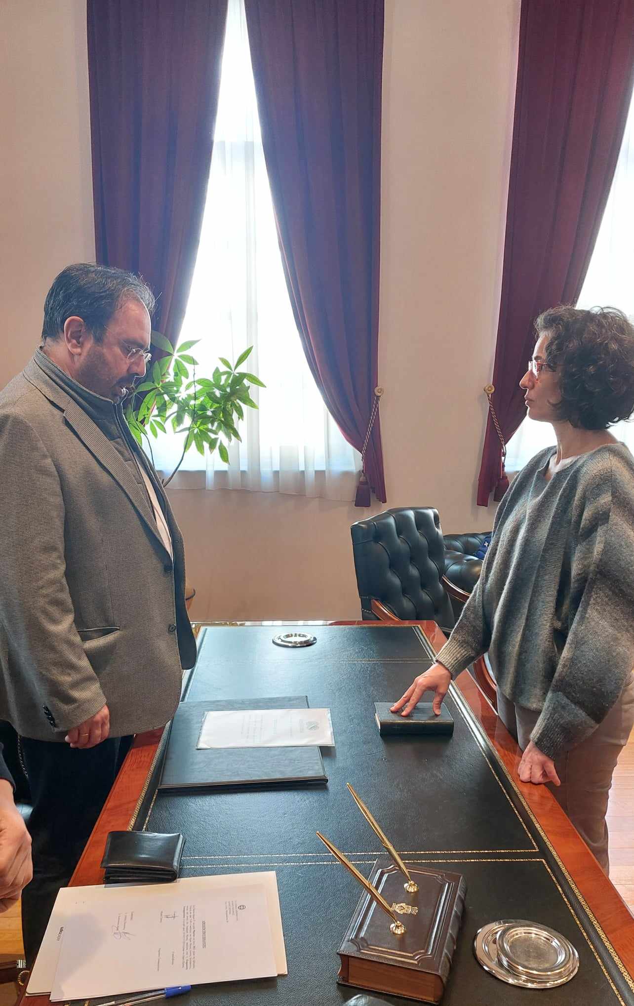 Ορκωμοσία μέλους Δημ. Κοινότητας Μακροχωρίου
