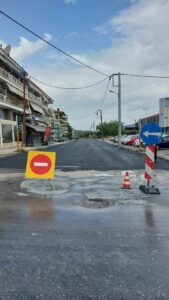 Ασφαλτόστρωση Παυσανίου 1